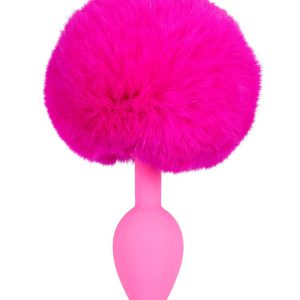 Colorful Joy Bunny Tail: Analplug