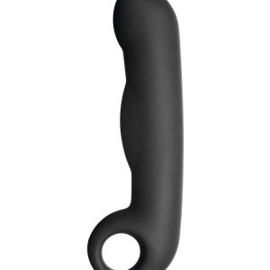 ElectraStim Silicone Noir Ovid: Elektro-Dildo