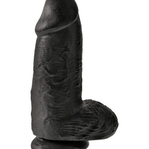 King Cock Chubby: Dildo mit Hoden