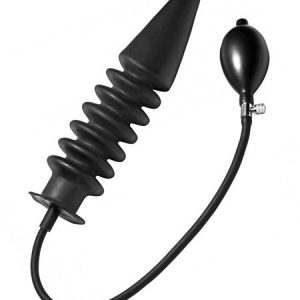 Master Series Accordion Inflatable XL Anal Plug: Analplug mit Pumpe