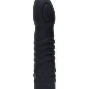 Silikon-Dildo (gerillt) für Strap-On (16cm)