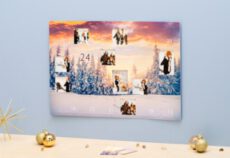 Foto-Adventskalender mit 24 Türchen