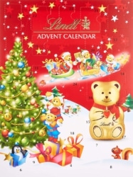 Lindt Teddy Adventskalender Tannenbaum Design