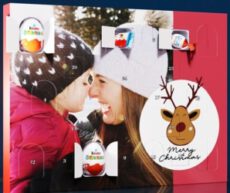 Schoko-Adventskalender mit kinder® Überraschung