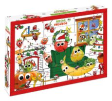 Weihnachtskalender gefüllt mit Bio Kinder-Snacks und Spaß, ohne Industriezucker, ideal für Kinder