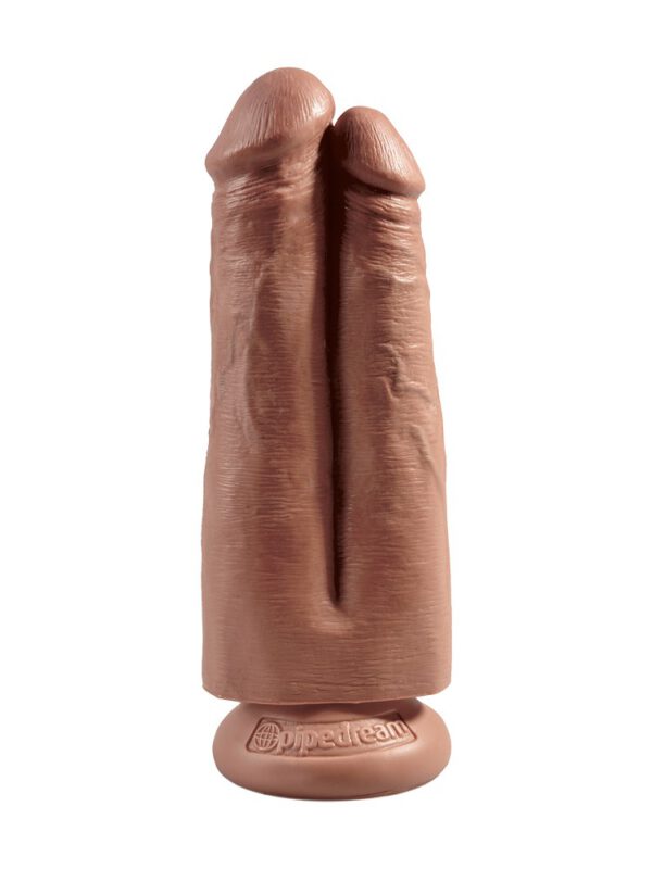 King Cock 7'' Two Cocks One Hole: Doppeldildo