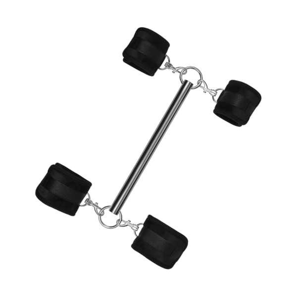 Spreader Bar With 4 Detachable Cuffs, 3Teile