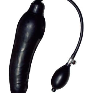 Black Latex Balloon: Pumpdildo