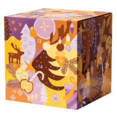 mymuesli Müsli 2go Adventskalender 2022 beinhaltet 24 unterschiedliche Müslis und Granolas