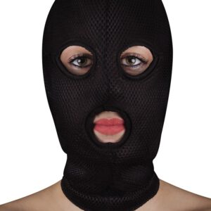 Ouch! Extreme Mesh Balaclava with D-Ring: Kopfmaske