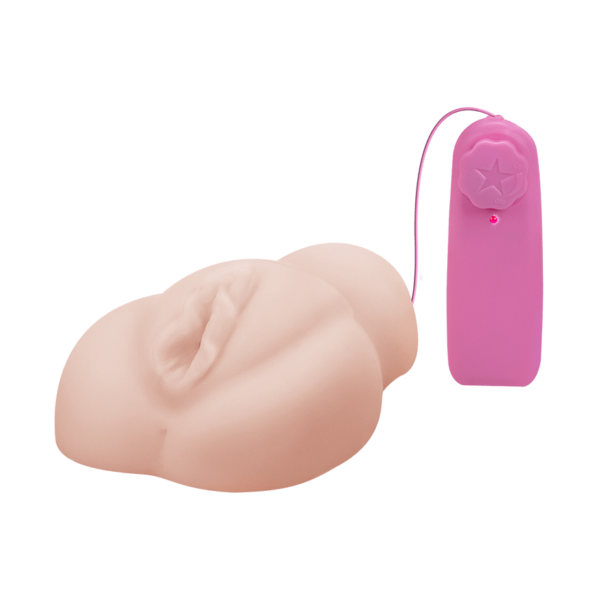 Vagina-Masturbator mit Vibration, 13cm