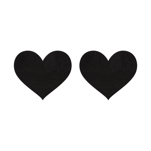 Black Satin Heart