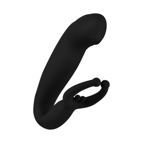 Analvibrator mit Penisring, 13 cm